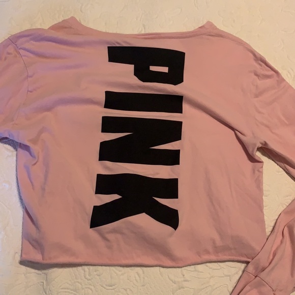 pink Crop top - Picture 3 of 4